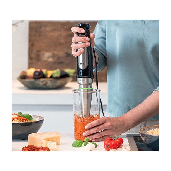 Štapni blender BRAUN MultiQuick 7 MQ 7045X 1,25 L, 1000 W, crni-6