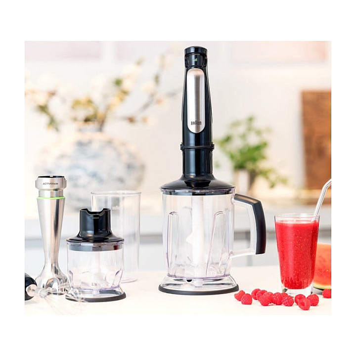 Štapni blender BRAUN MultiQuick 7 MQ 7045X 1,25 L, 1000 W, crni-7