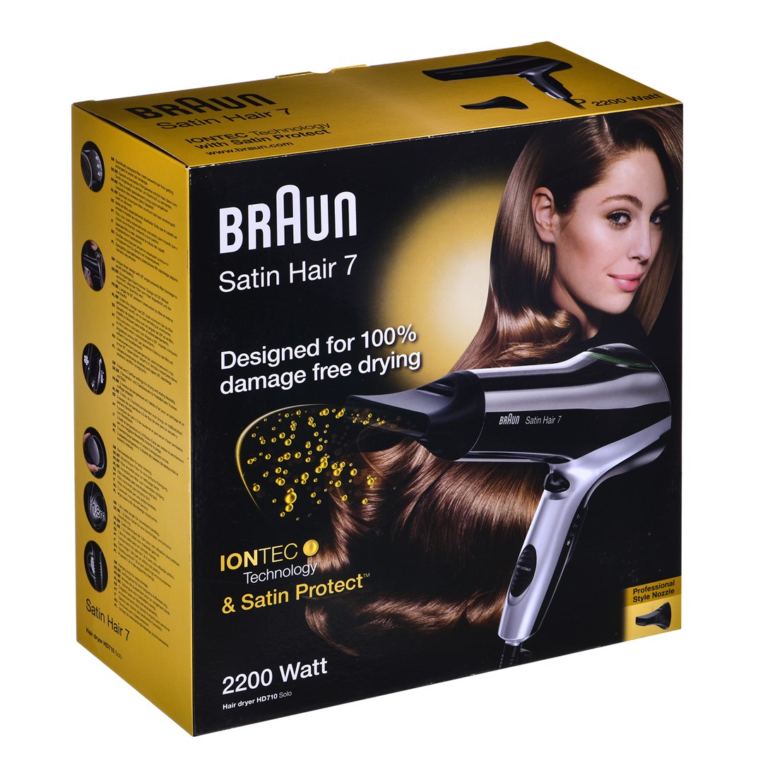 Braun HD710 2200 W Black, Silver-8