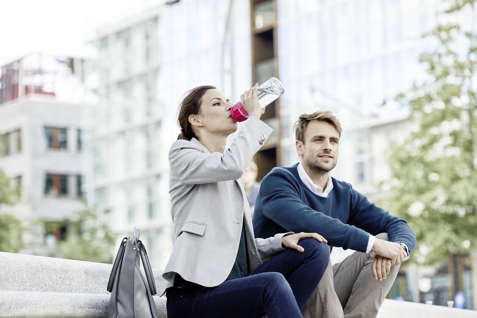 Boca za filtriranje vode Brita Fill&Go (0.6 L, roza) + 4 filtera-9