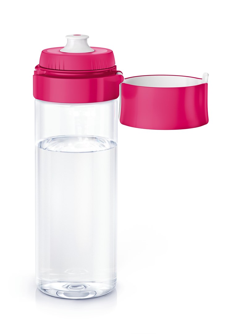 Boca za filtriranje vode Brita Fill&Go (0.6 L, roza) + 4 filtera-5