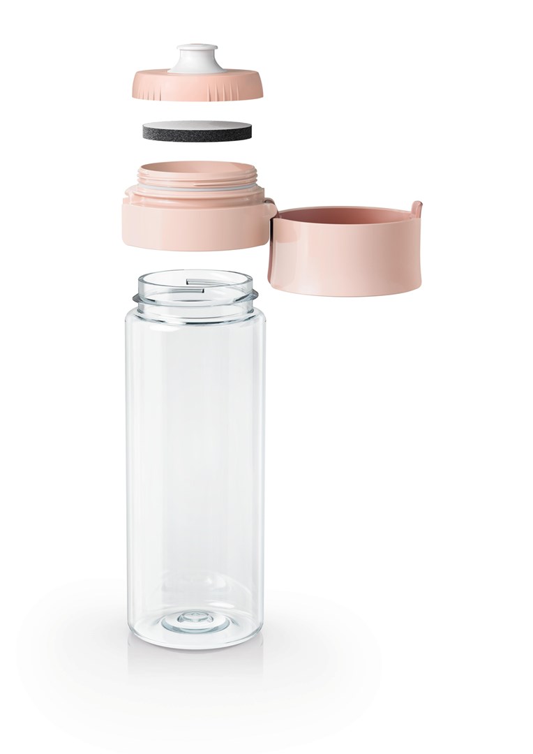 Brita Vital peach 2-disc filter bottle-7