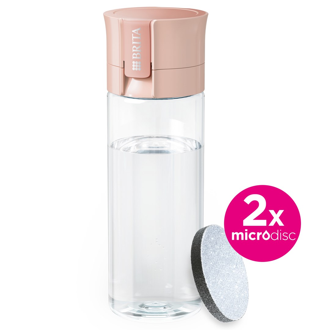 Brita Vital peach 2-disc filter bottle-9