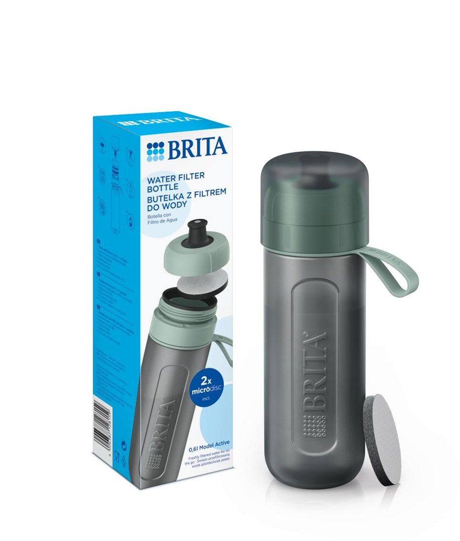 Brita Active green 2-disc filter bottle-12