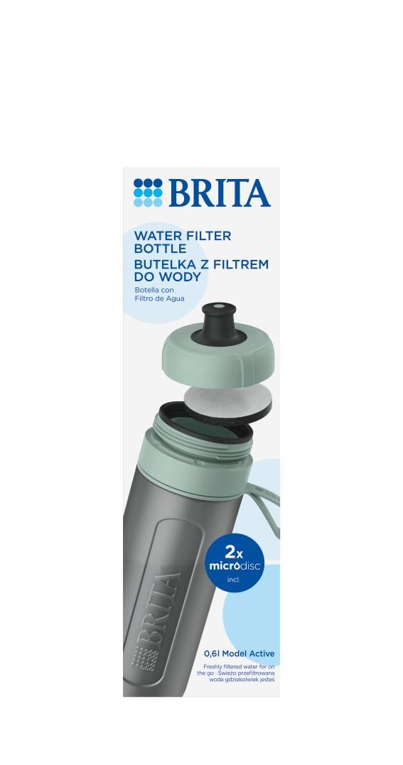 Brita Active green 2-disc filter bottle-11