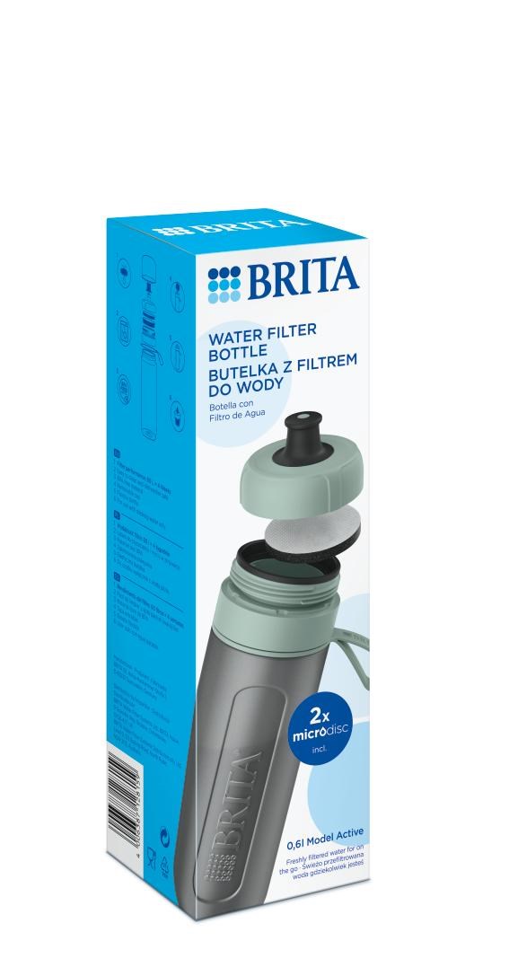 Brita Active green 2-disc filter bottle-13