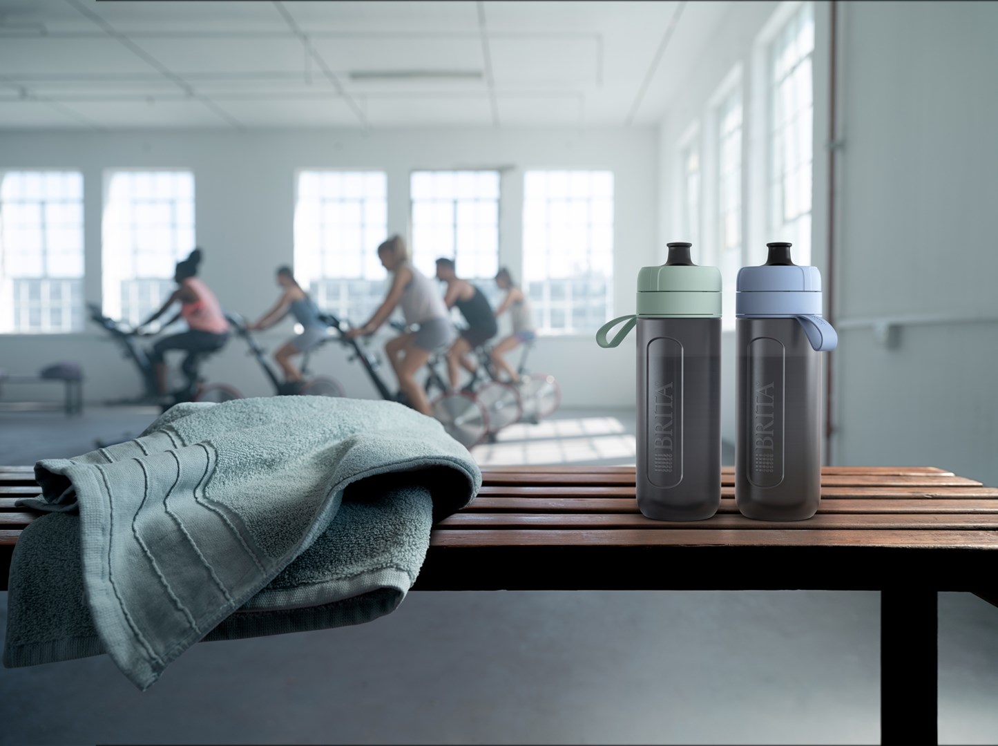 Brita Active green 2-disc filter bottle-6