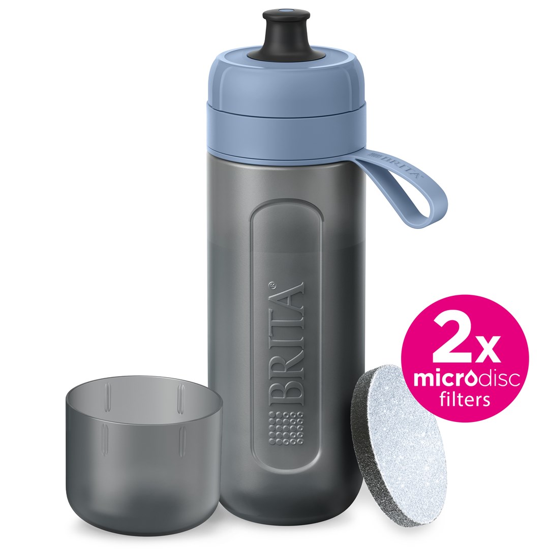 Brita Active blue 2-disc filter bottle-10