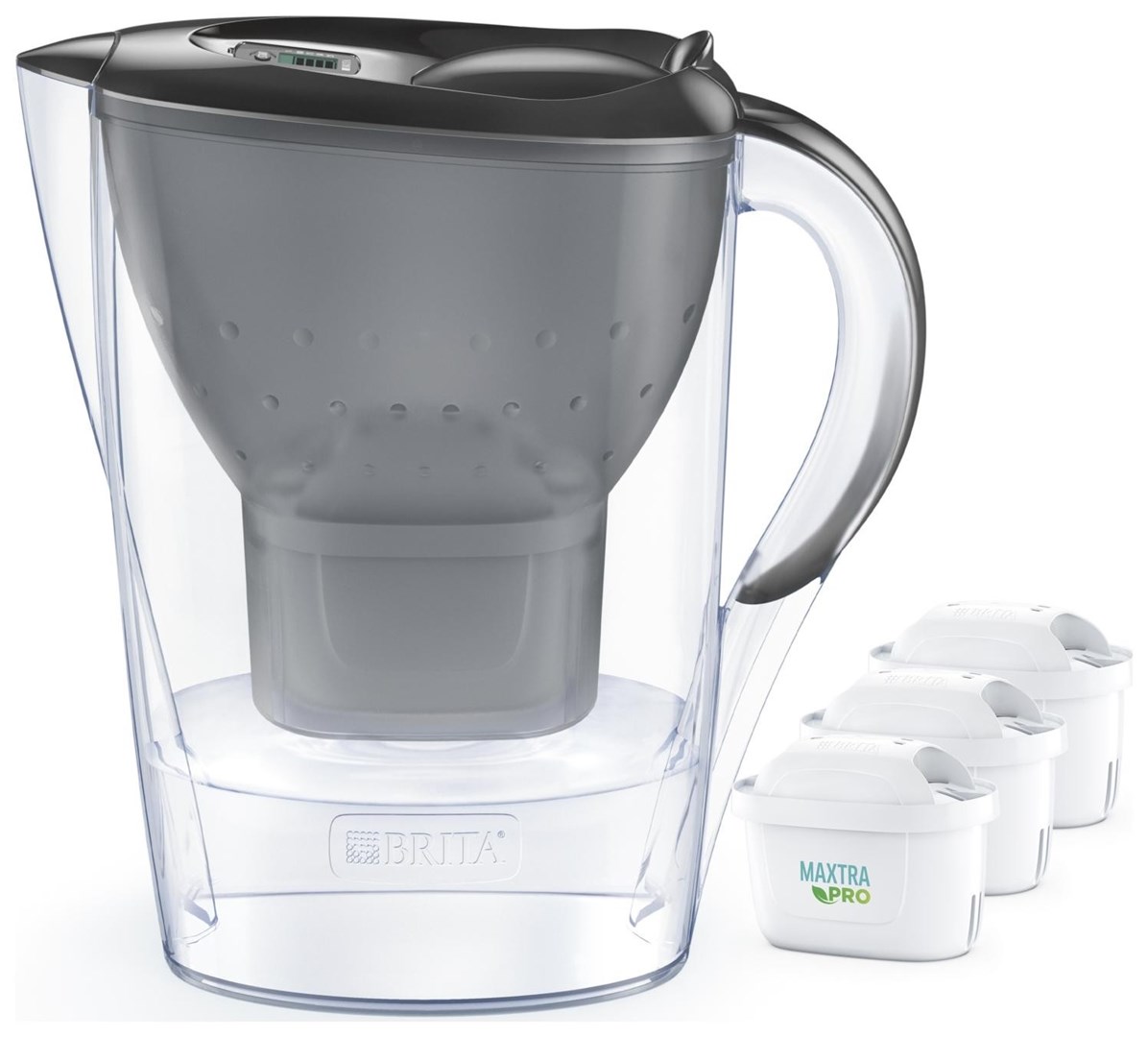 Vrč za filtriranje BRITA Marella+3 Maxtra Pro PP (2,4l)-0