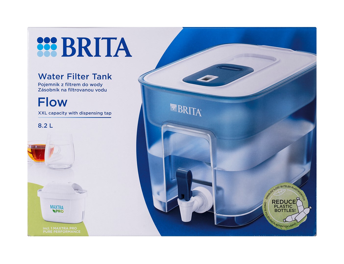 Brita 1052805 water filter Dispenser water filter 8.2 L Blue-3