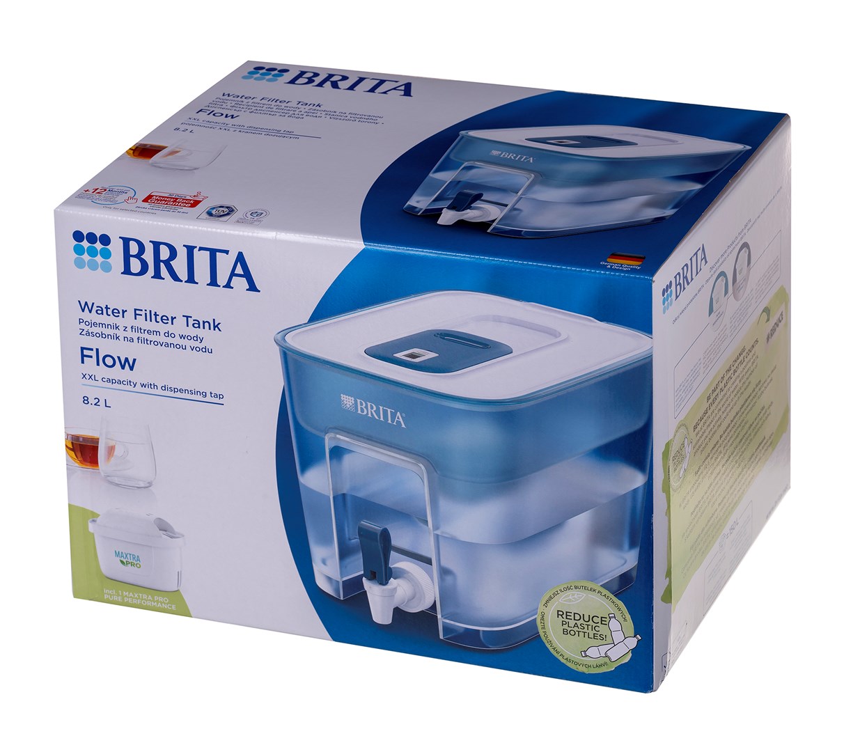 Brita 1052805 water filter Dispenser water filter 8.2 L Blue-8