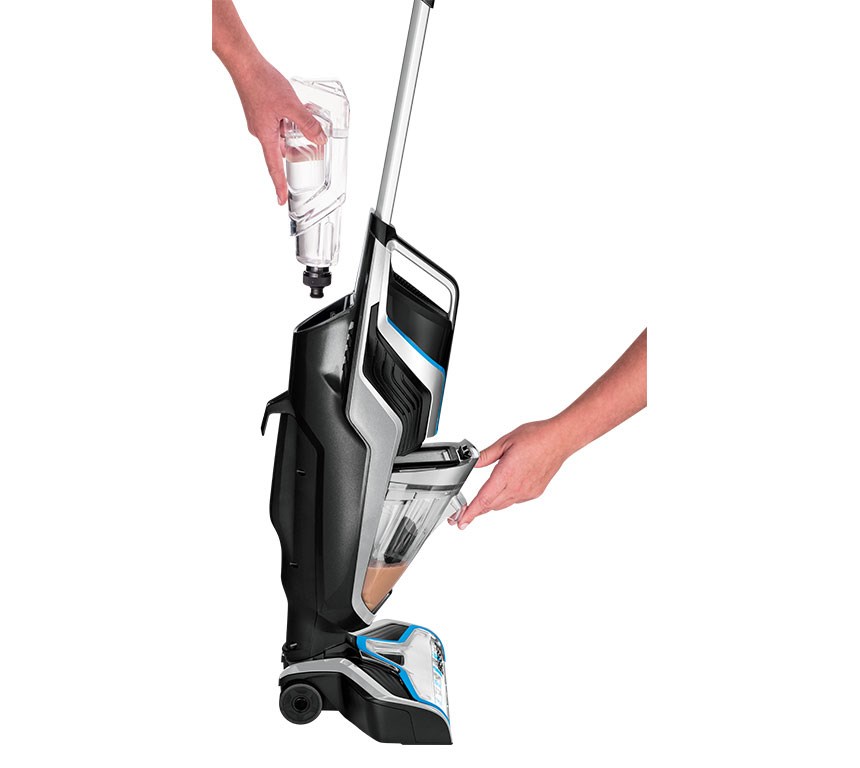 Štapni usisavač Bissell CrossWave Pet Pro (bez vrećice, 2225N, 0.62 L, 560 W) crni plavi, srebrni IZLOŽBENI PRIMJERAK-3