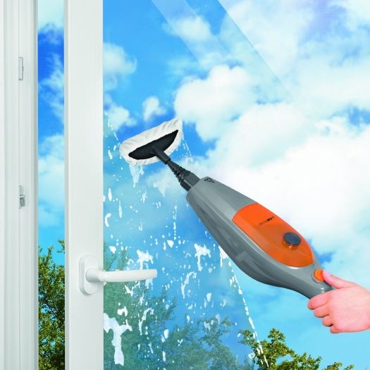 Prijenosni čistač na paru CLATRONIC DR 3539 (0.3 L, 1500 W) sivi, narančasti-1