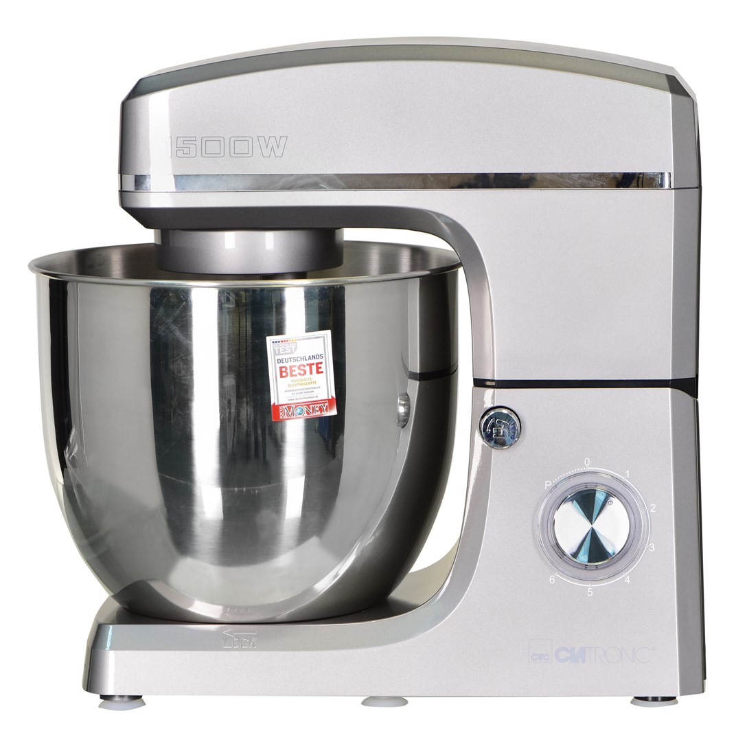 Kuhinjski robot CLATRONIC KM 3765 (1500 W, 10 L) nehrđajući čelik-0