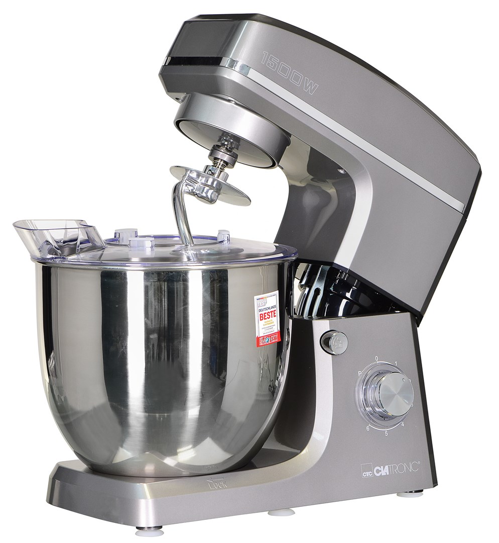 Kuhinjski robot CLATRONIC KM 3765 (1500 W, 10 L) nehrđajući čelik-1