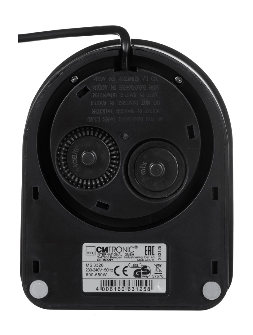 Pjenilica za mlijeko CLATRONIC MS 3326 crna-4