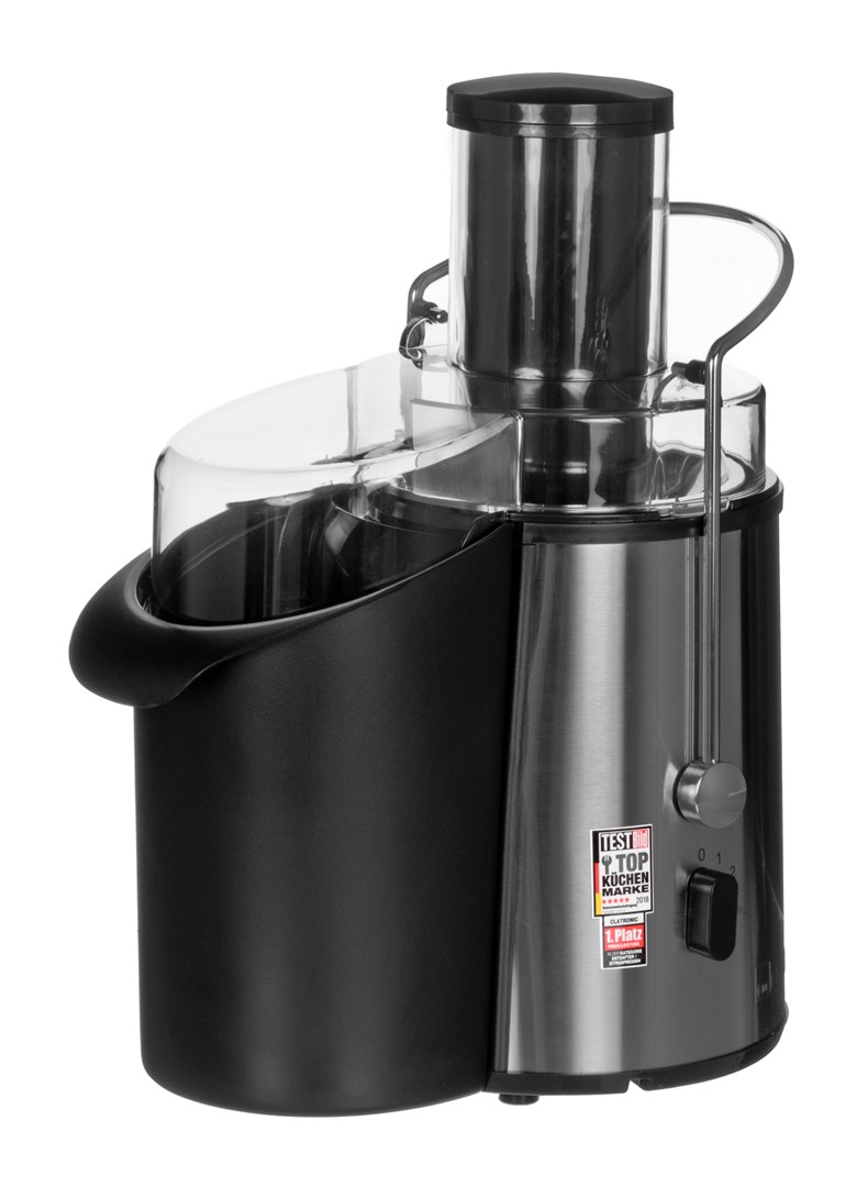 Aparat za sok CLATRONIC AE 3532 (1000 W) crni, nehrđajući čelik-1