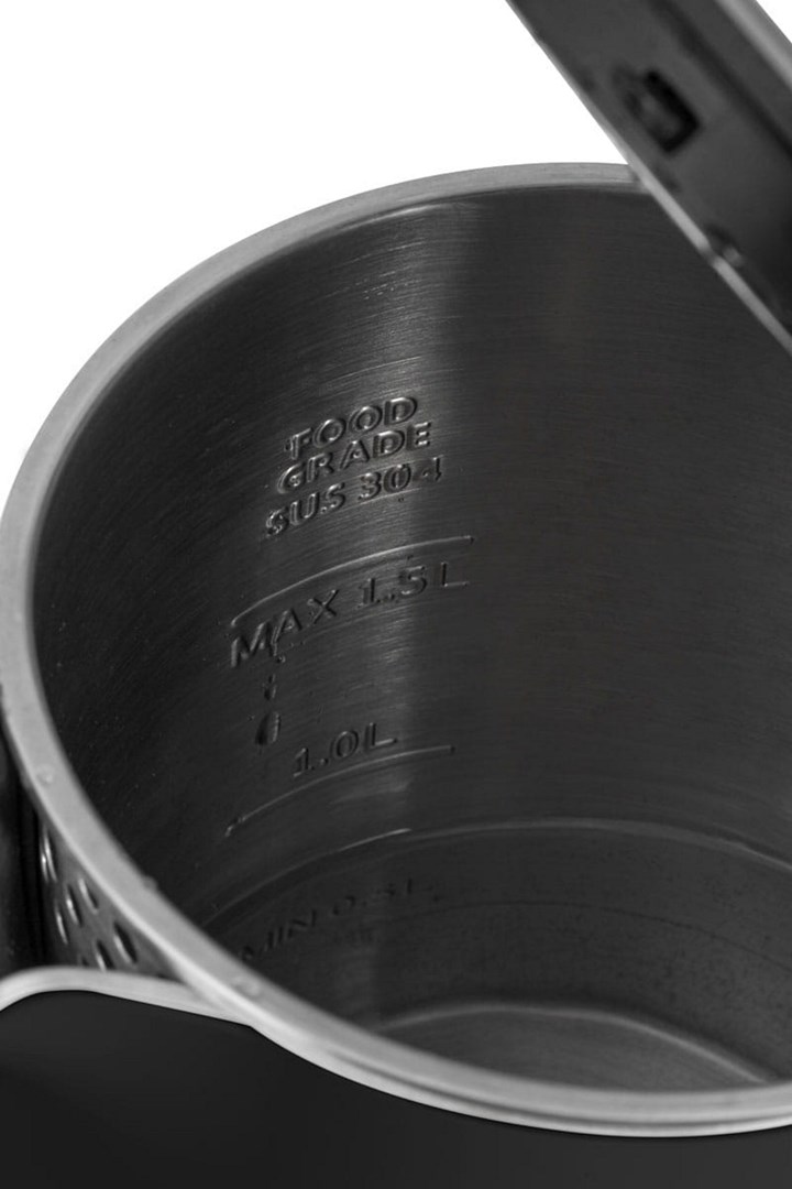 Električni čajnik CONCEPT RK 3301 (dvostruka stijenka, 1,5 L, crna)-3