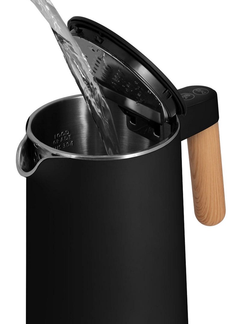 Električni čajnik CONCEPT RK 3301 (dvostruka stijenka, 1,5 L, crna)