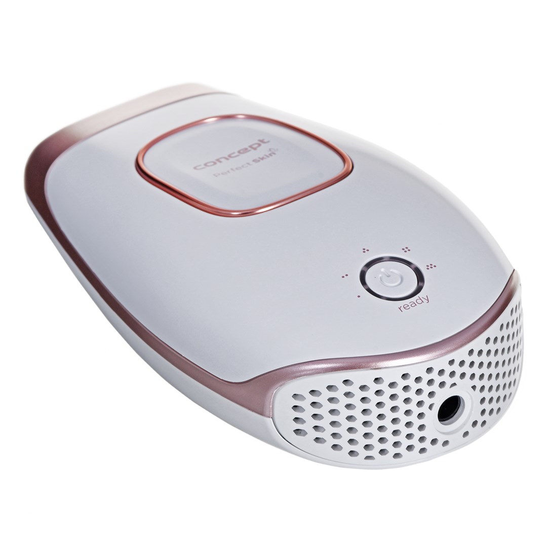 IPL uređaj CONCEPT IL3000 (Intense Pulsed Light, 300.000 bljeskova, nastavci za tijelo i lice, žičani, bijelo/rozo-zlatni)-3
