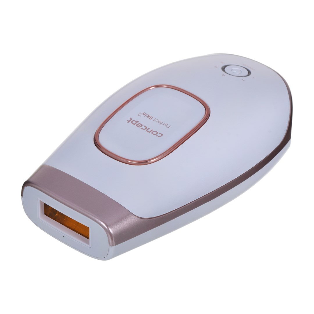 IPL uređaj CONCEPT IL3000 (Intense Pulsed Light, 300.000 bljeskova, nastavci za tijelo i lice, žičani, bijelo/rozo-zlatni)-1