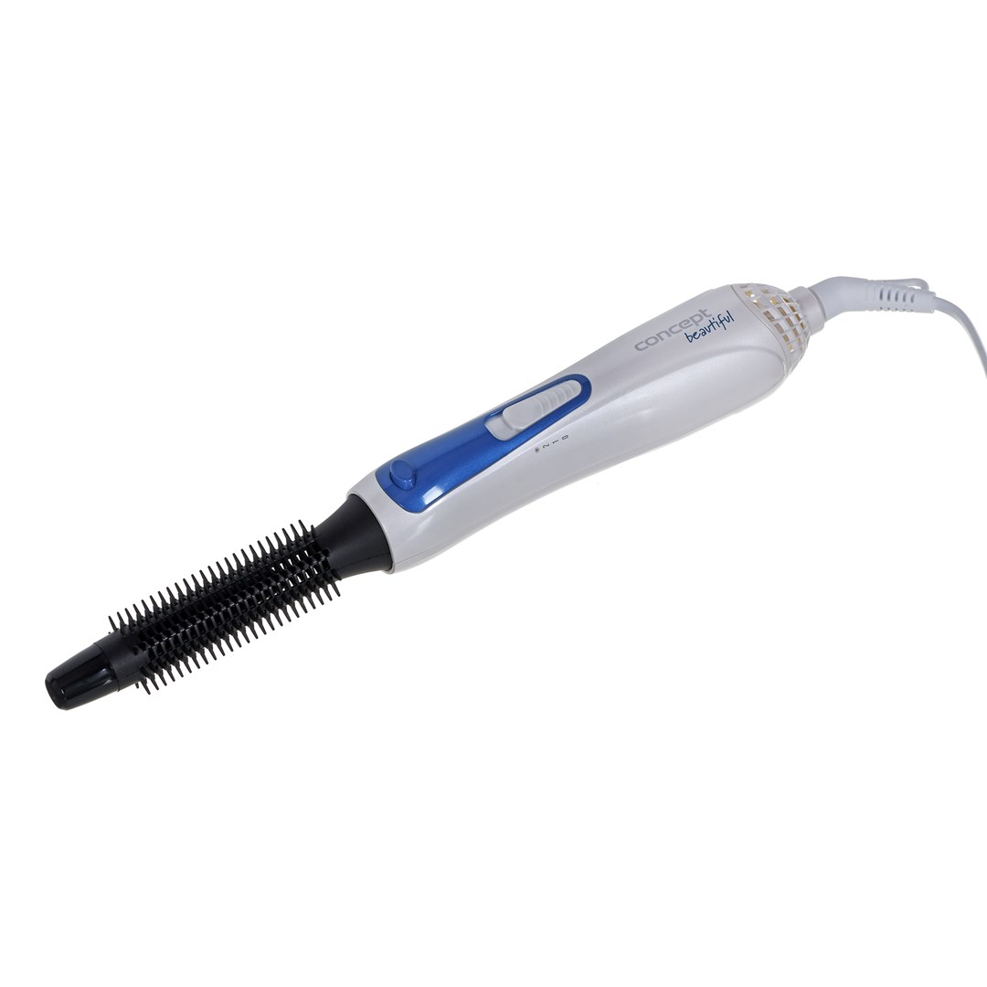 Četka za kosu na vrući zrak CONCEPT KF-1310 (plava, bijela, 400 W, duljina kabla 0.19 m)