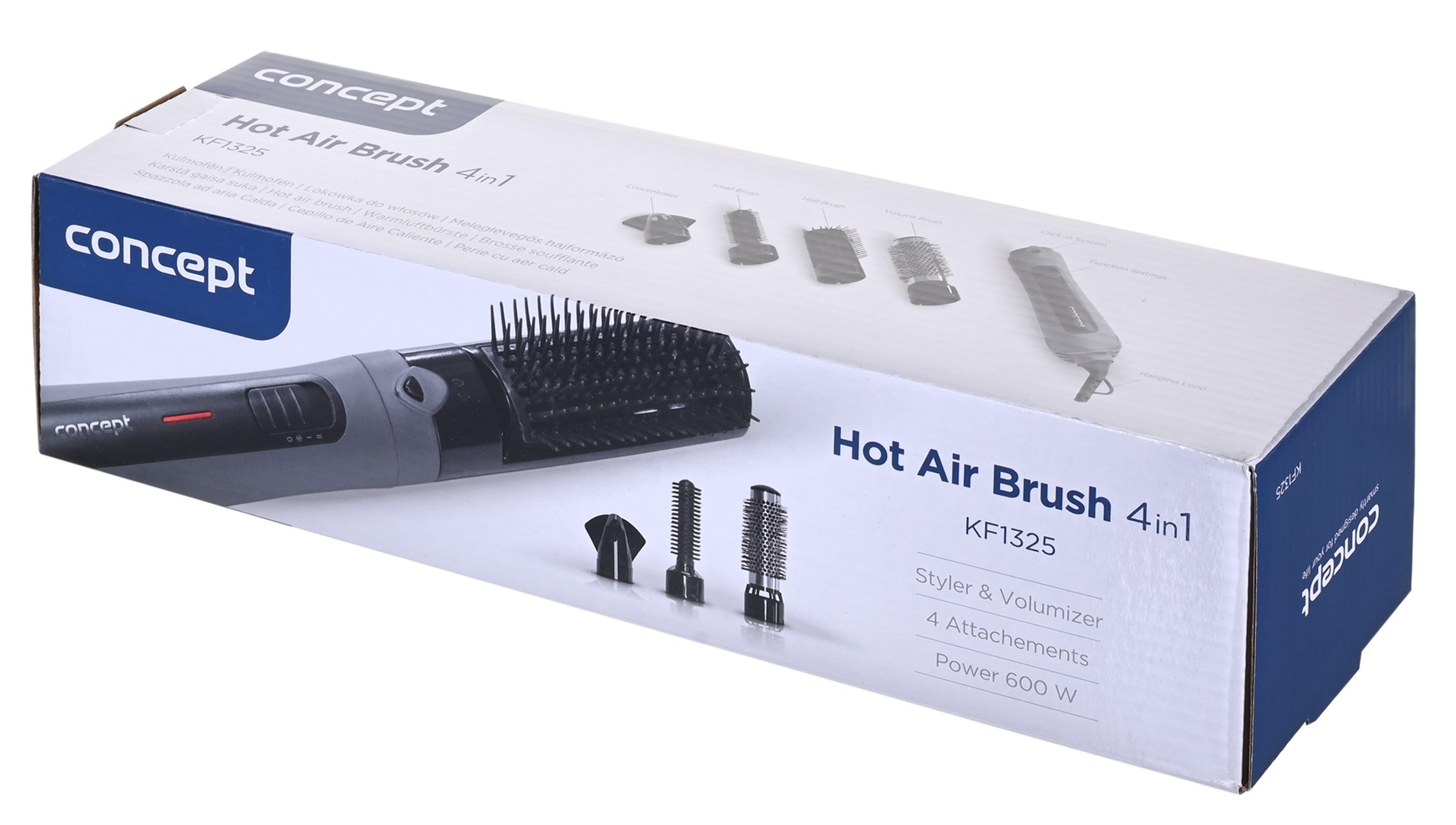 Aparat za kovrčanje kose CONCEPT KF1325 (Toplo siva, 600 W, 1.65 m)-5