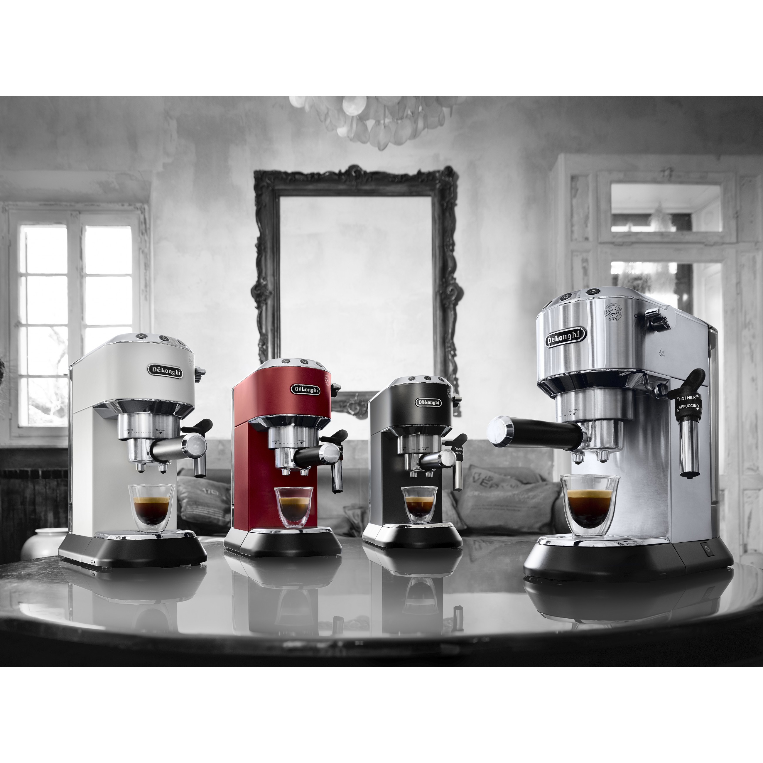 Aparat za kavu De’Longhi Dedica Style EC 685.R (1,1 l, 15 bar, crveni)-6