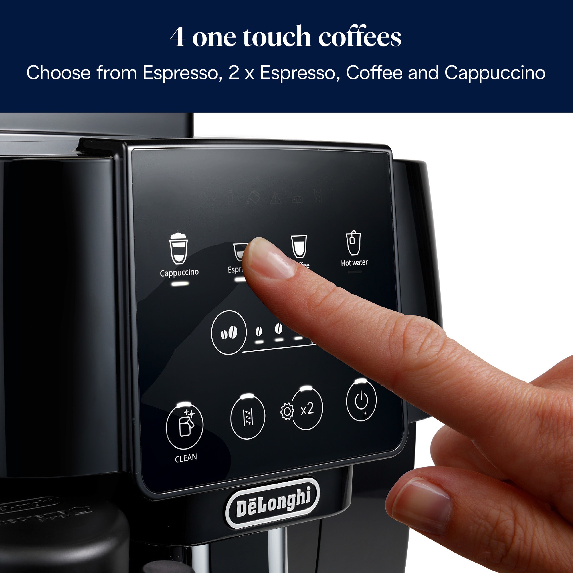 Aparat za kavu DE’LONGHI Magnifica Start ECAM 220.60.B (1,8 l, 15 bar, automatski, crni)-1
