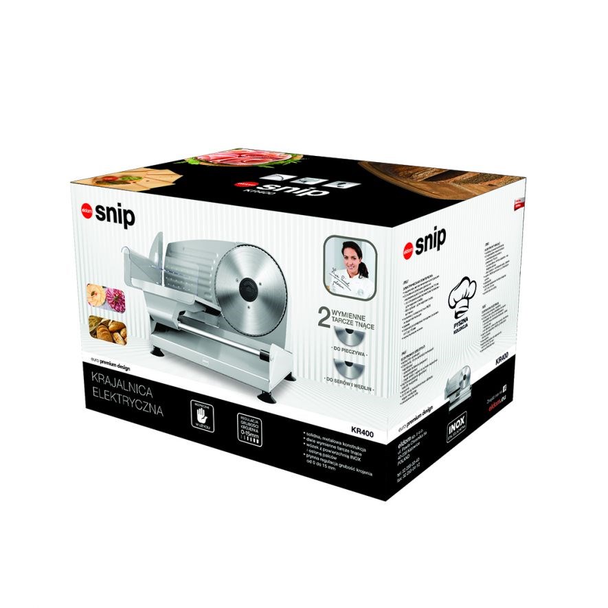 Rezač ELDOM SNIP (metalni, 2 noža, snaga 150 W)