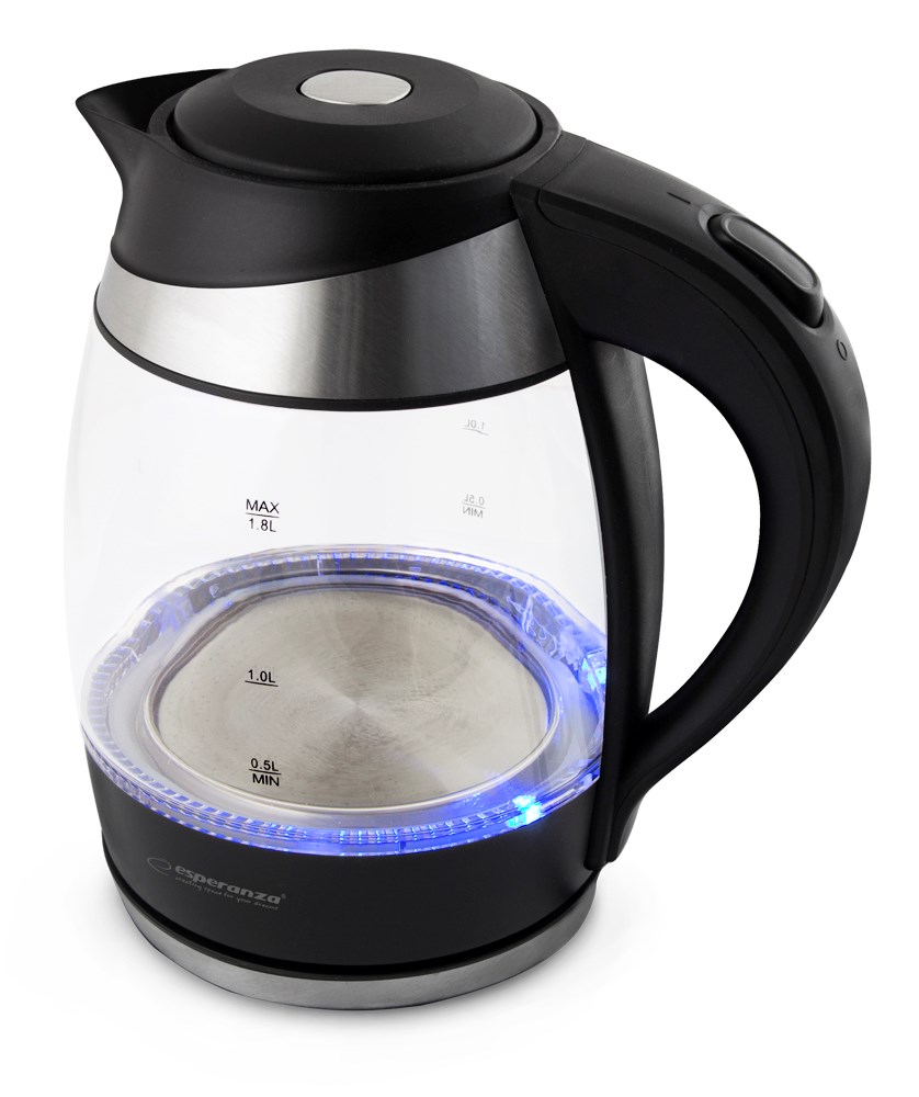 Esperanza EKK009 electric kettle 1.8 L crna, Multicolor 2200 W-1