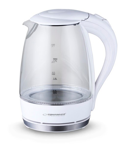Kuhalo za vodu ESPERANZA EKK011W (1.7 L, 2200 W) bijelo, višebojno