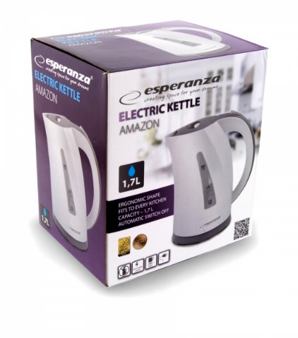 Kuhalo za vodu ESPERANZA EKK022 Amazon 1.7 L-3