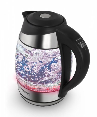 Električno kuhalo ESPERANZA EKK026 (1.7 L, 2200 W) crno-prozirno-2