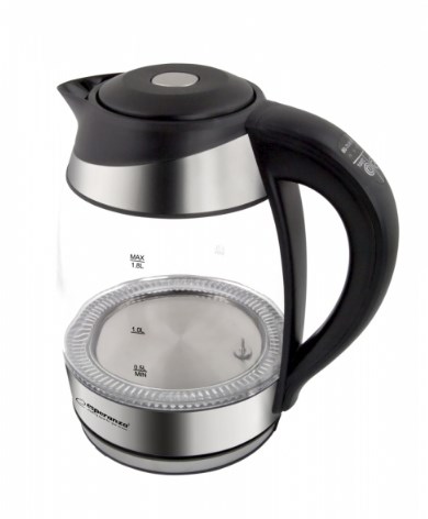Električno kuhalo ESPERANZA EKK026 (1.7 L, 2200 W) crno-prozirno-1