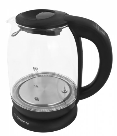 Električni čajnik ESPERANZA EKK027 (1.7 L, 2200 W) crna-1
