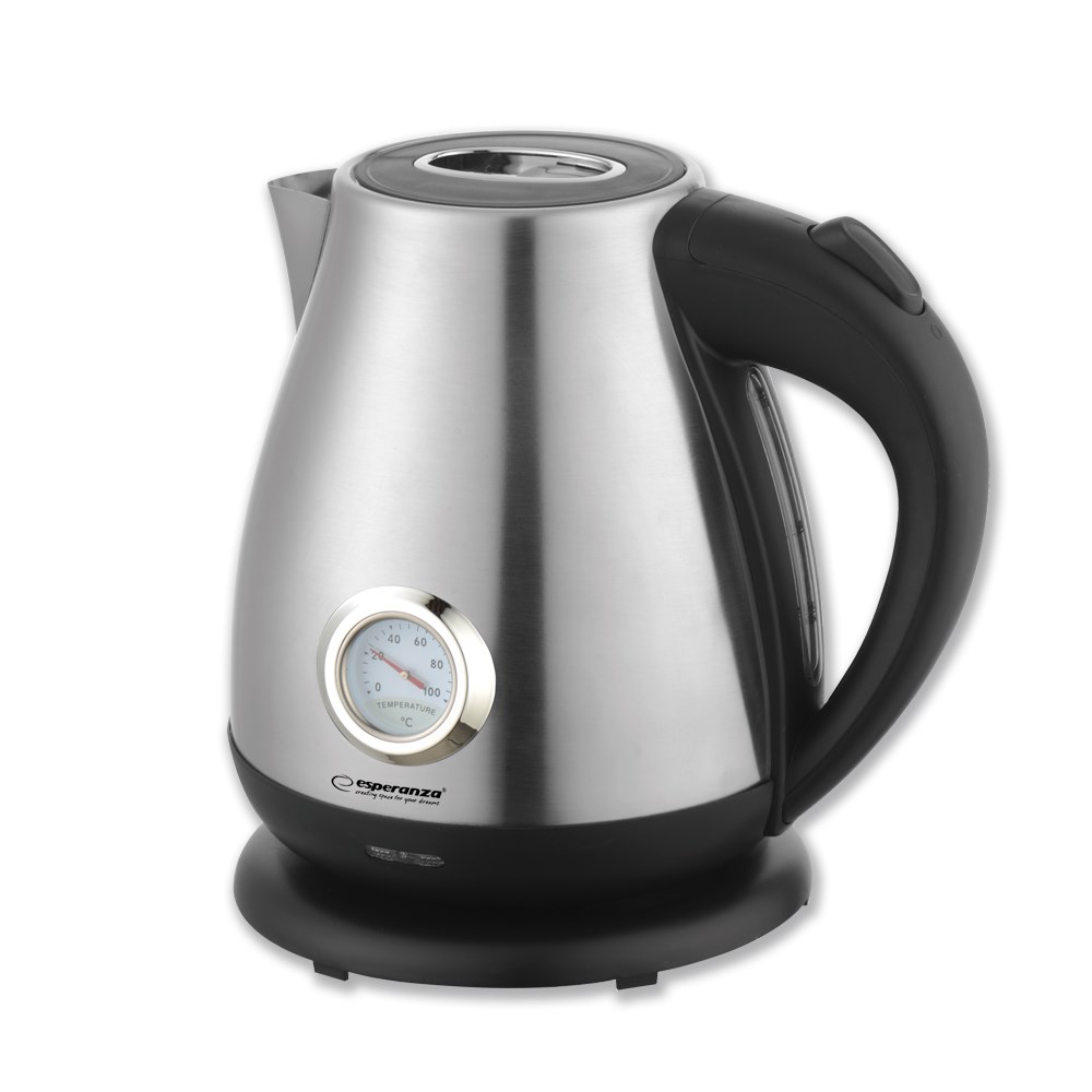 Električno kuhalo s termometrom ESPERANZA EKK029 (1.7 L, 2200 W) inox-0