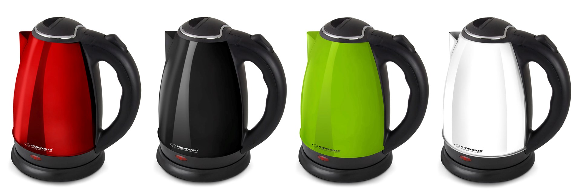 Električno kuhalo ESPERANZA EKK113W (1.8 L, 1800 W) crna bijela-2