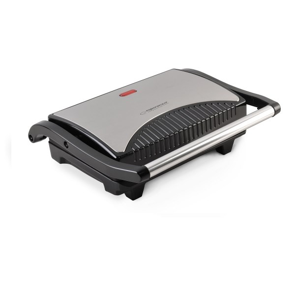 Električni roštilj ESPERANZA EKG006 (750 W) inox/crna-0