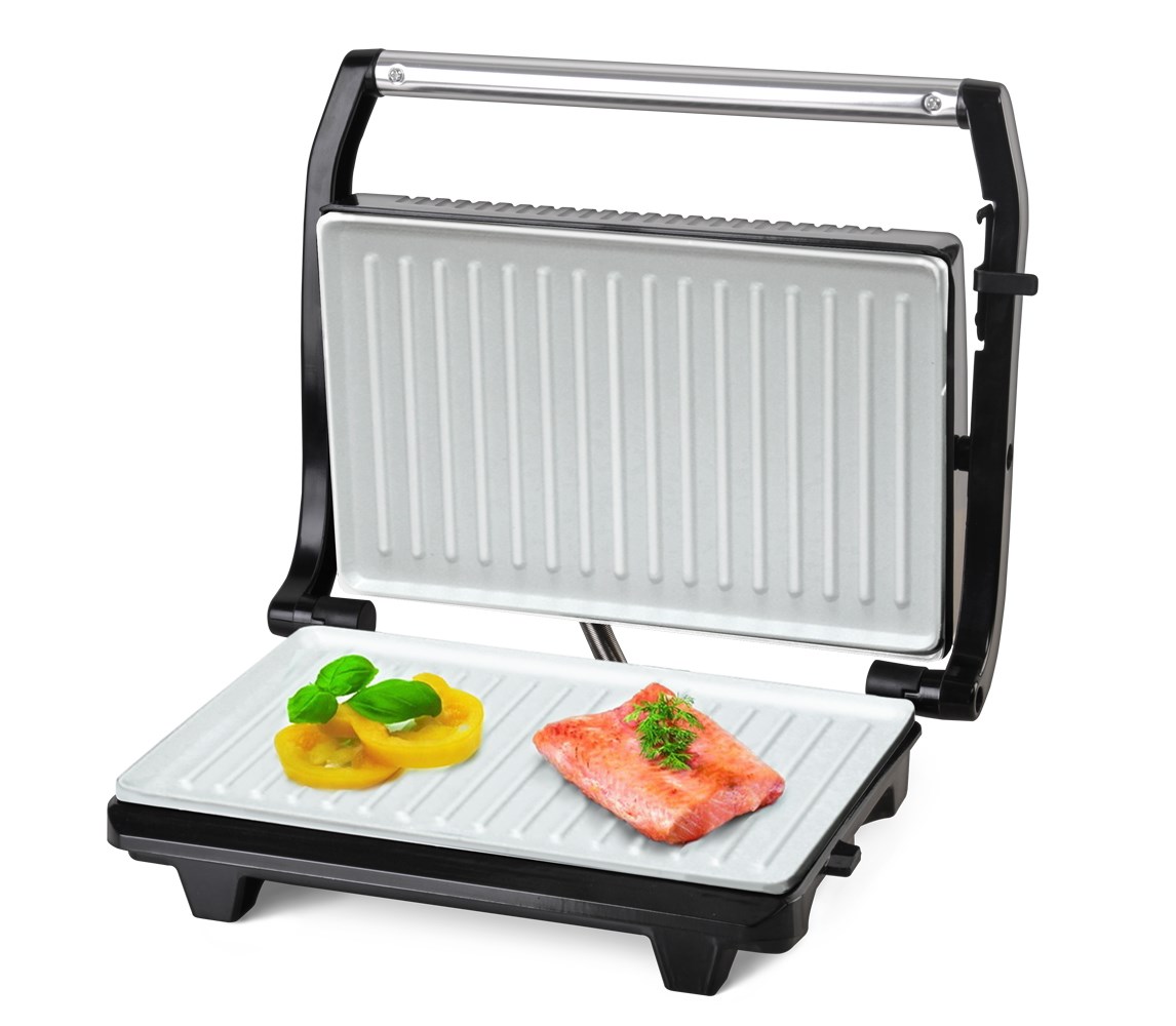 Električni roštilj ESPERANZA EKG006 (750 W) inox/crna-1