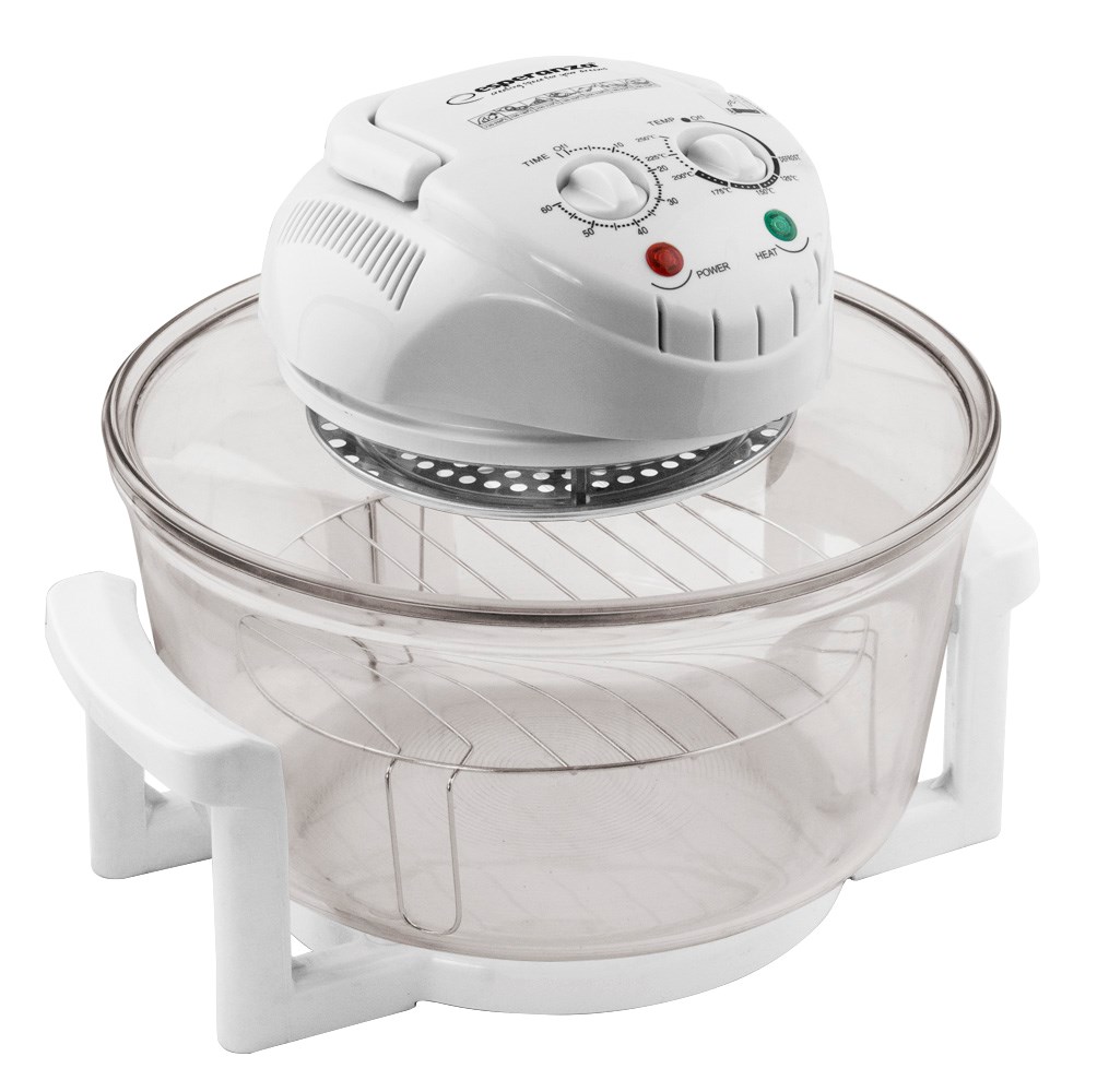 Kombinirana halogena pećnica ESPERANZA EKO003 (12 L, 1400 W) prozirna bijela-2