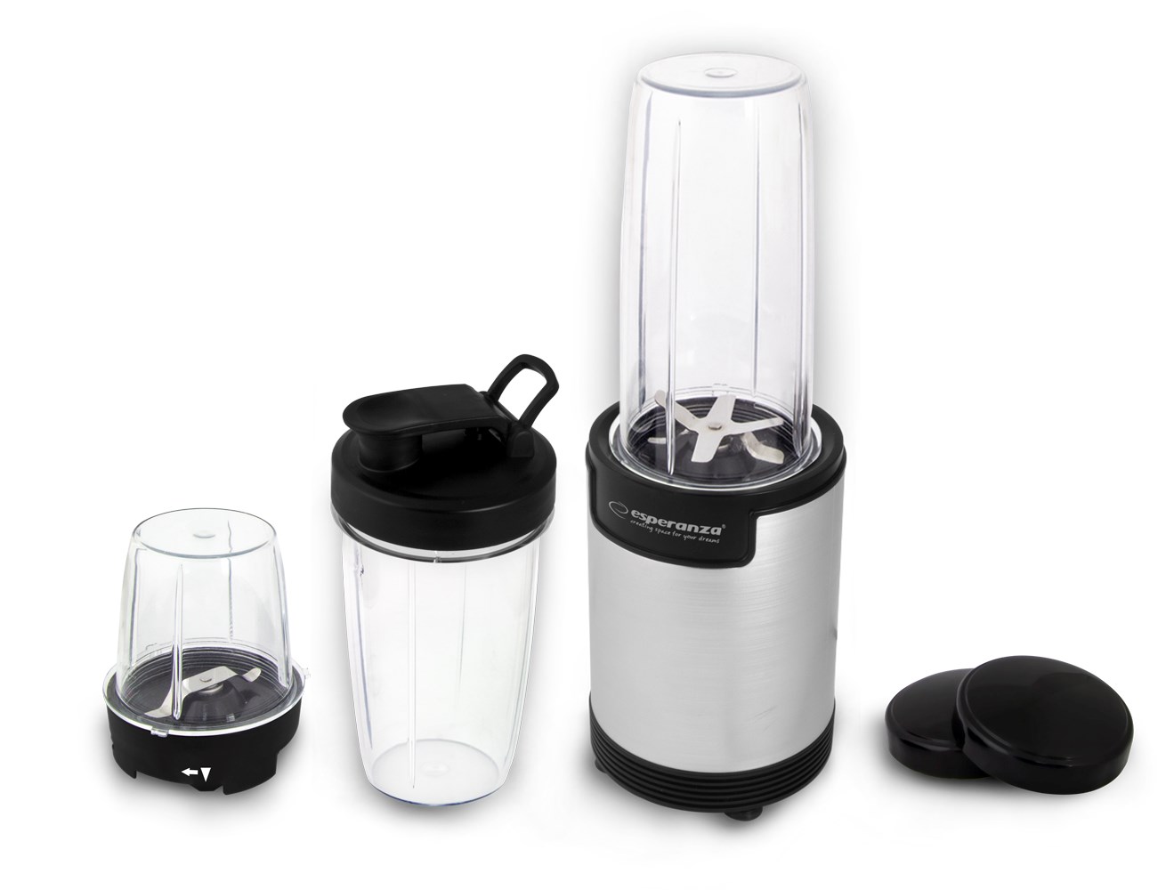 Nutri blender ESPERANZA EKM030 (9 u 1, 900 W) srebrni-5