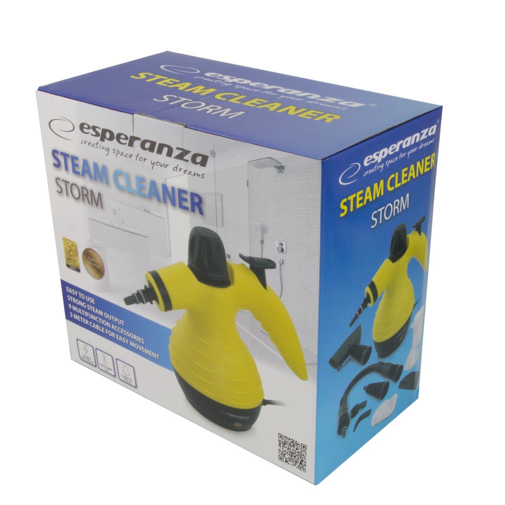 Parni čistač ESPERANZA EHS001 (0.35L, 900W) žuti-3