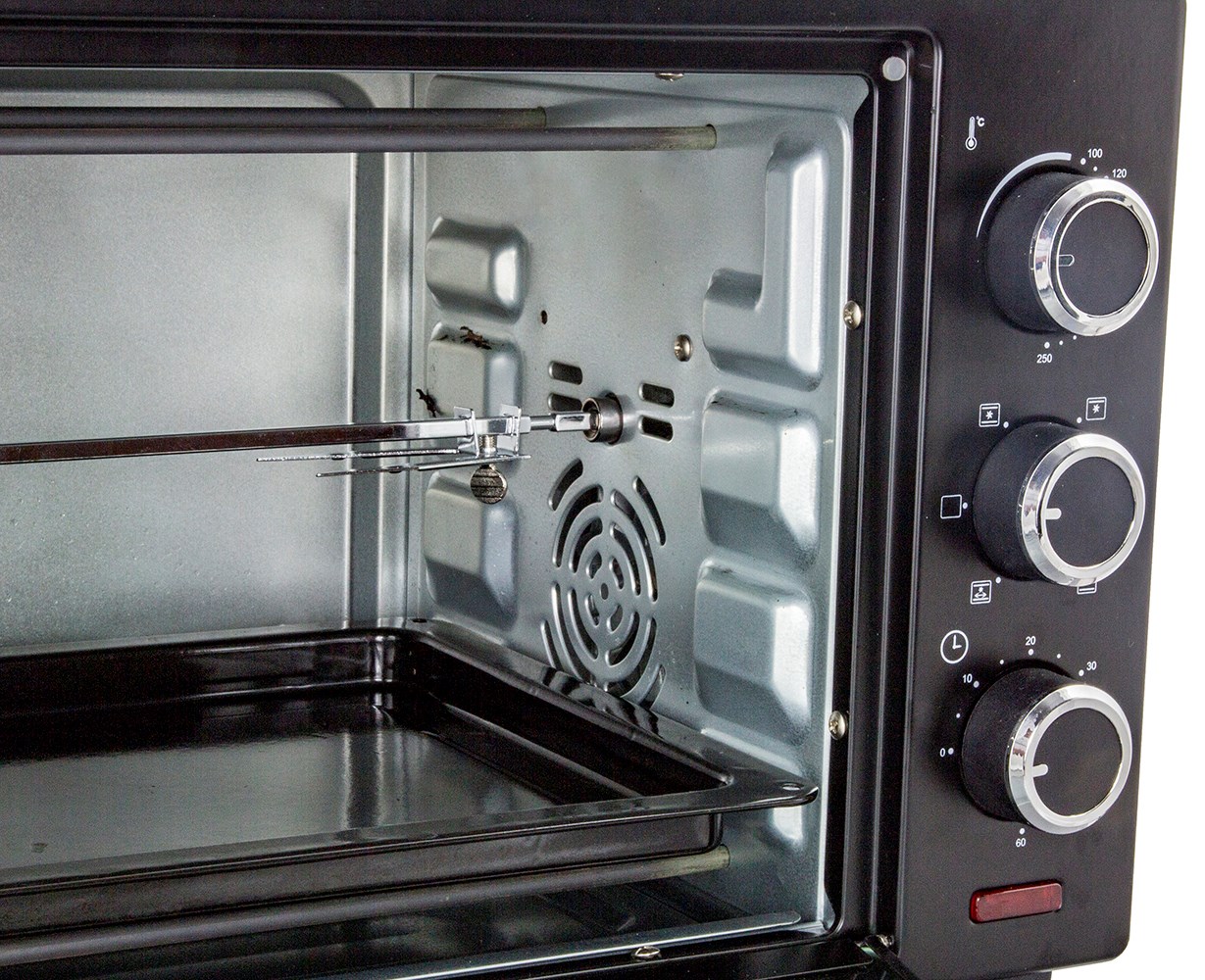 Mini pećnica ESPERANZA EKO006 s konvekcijom i ražnjem (25 L, 1600 W) crna-1