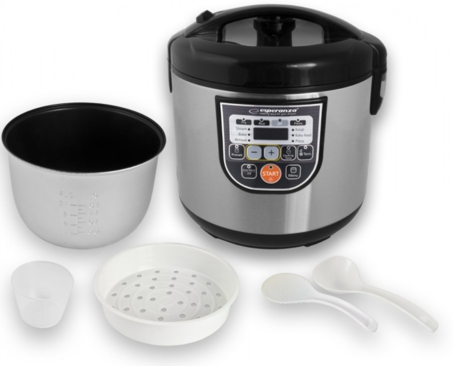 Multikuhalo ESPERANZA EKG011 (5 L, 860 W) crna-1