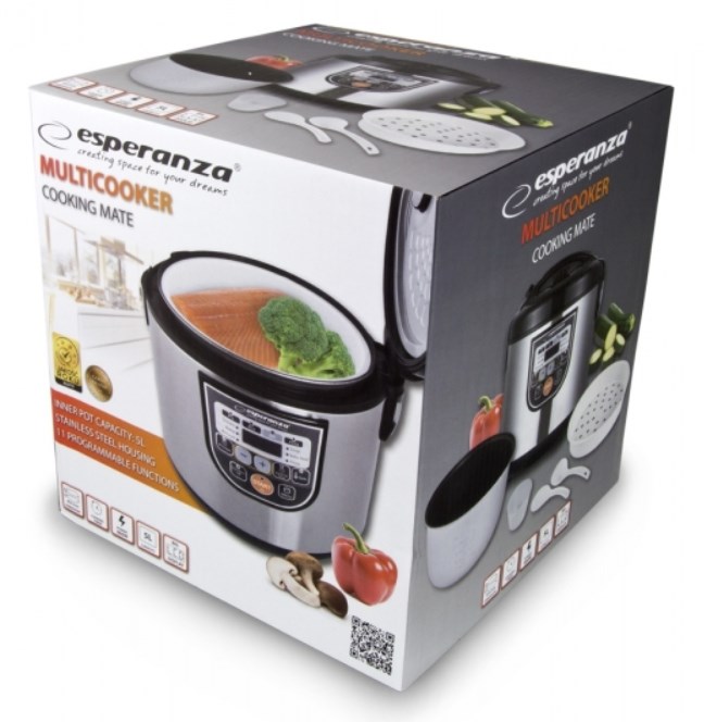 Multikuhalo ESPERANZA EKG011 (5 L, 860 W) crna-9