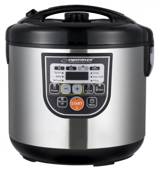 Multikuhalo ESPERANZA EKG011 (5 L, 860 W) crna-0