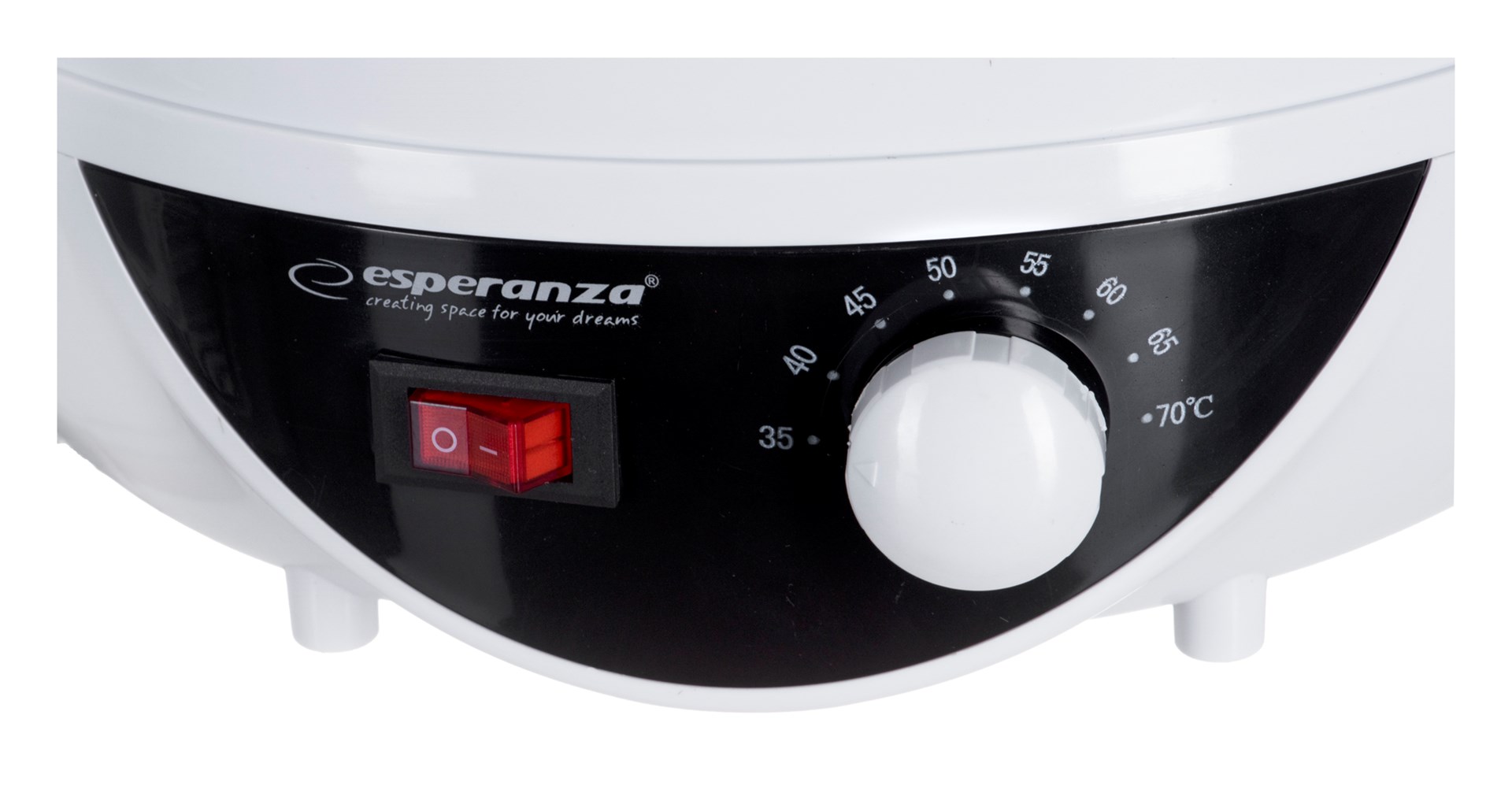 Dehidrator hrane Esperanza EKD002 (crni, prozirni bijeli, 250 W)-2