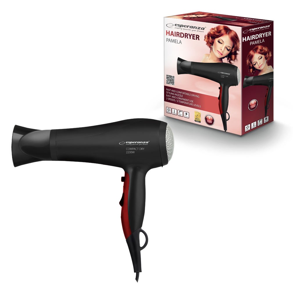 Sušilo za kosu ESPERANZA EBH004K (2200 W) crno-1