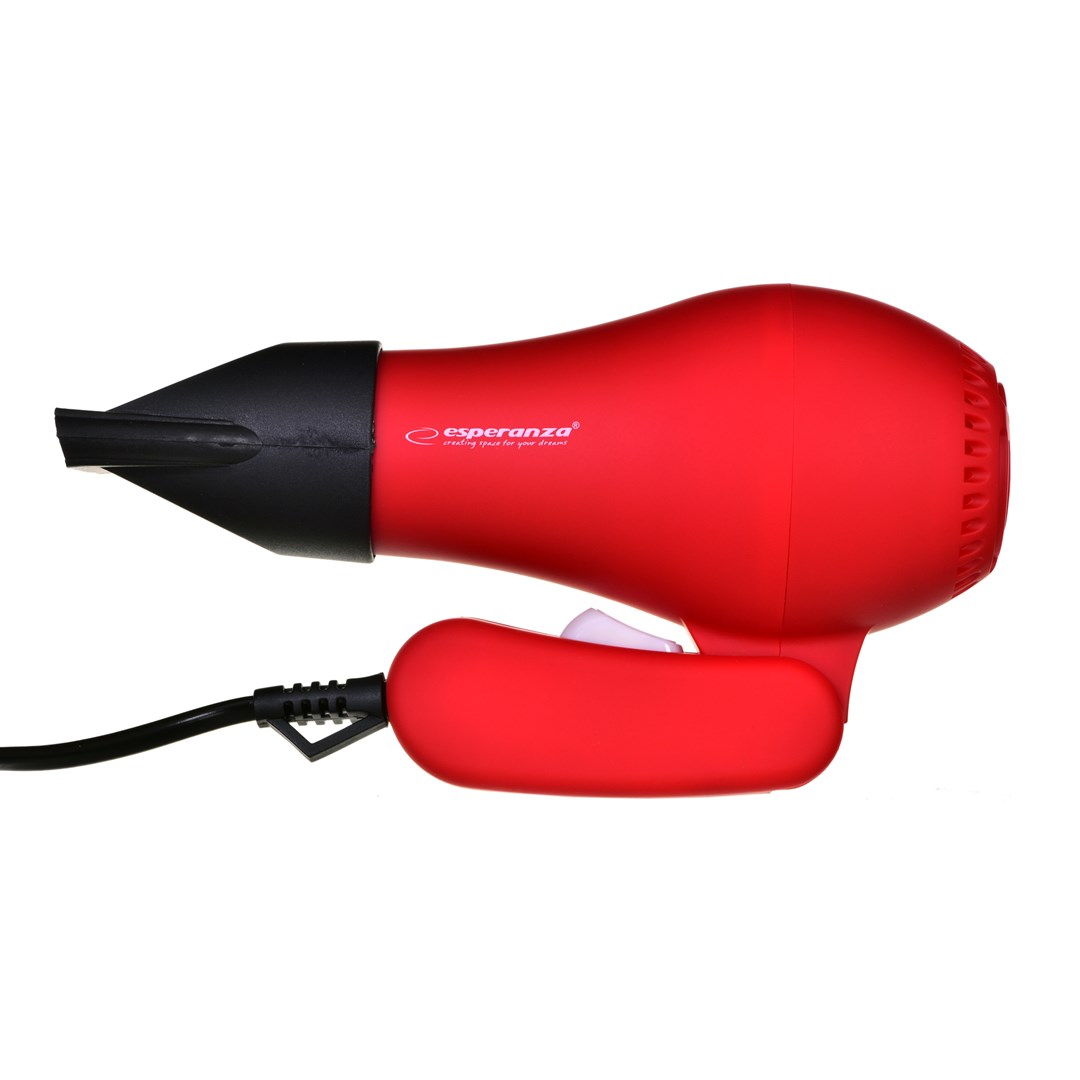 Putno sušilo za kosu ESPERANZA Aurora EBH003R (750 W) crvena boja-2